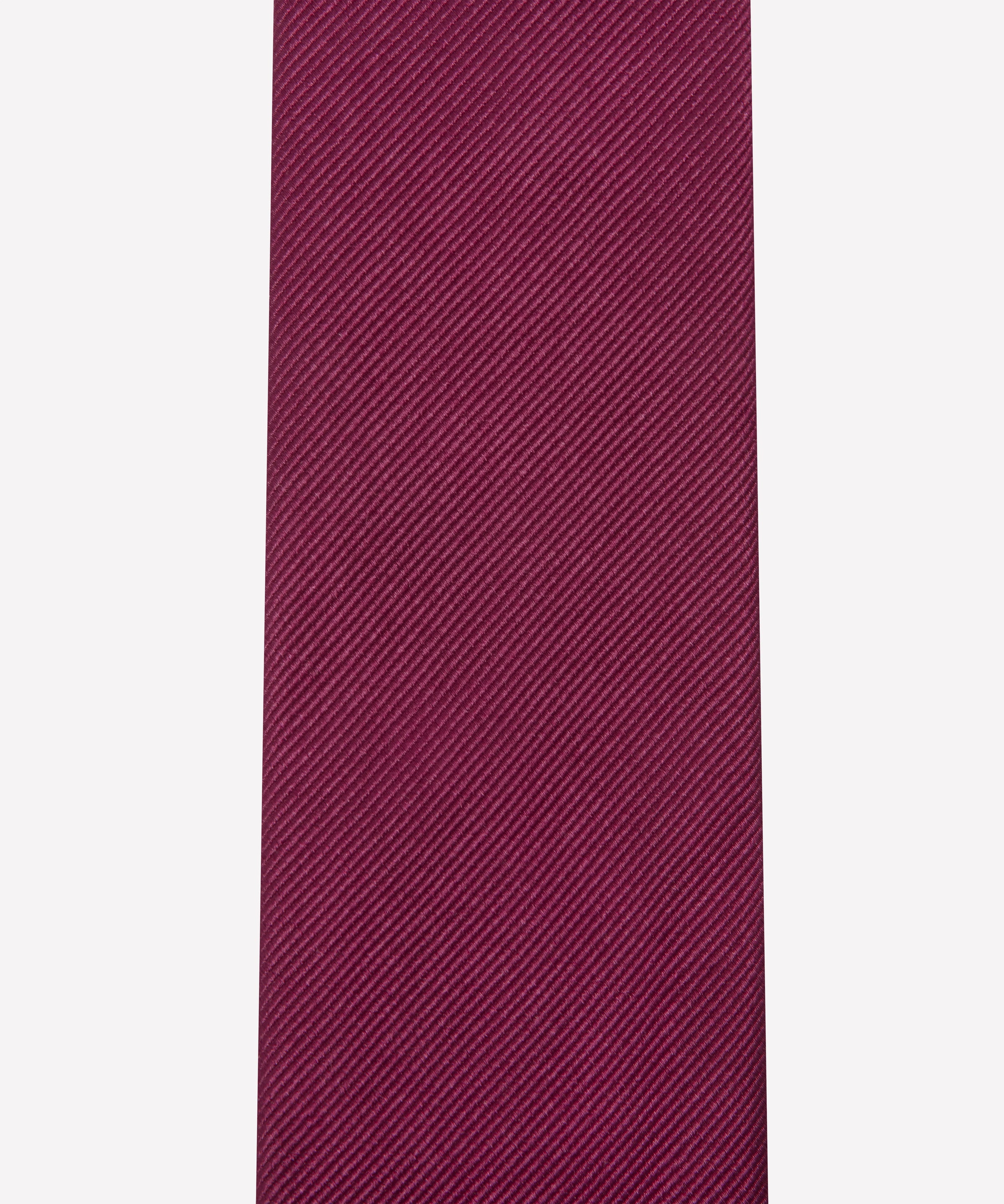 Deep Pink Italian Silk Twill Tie