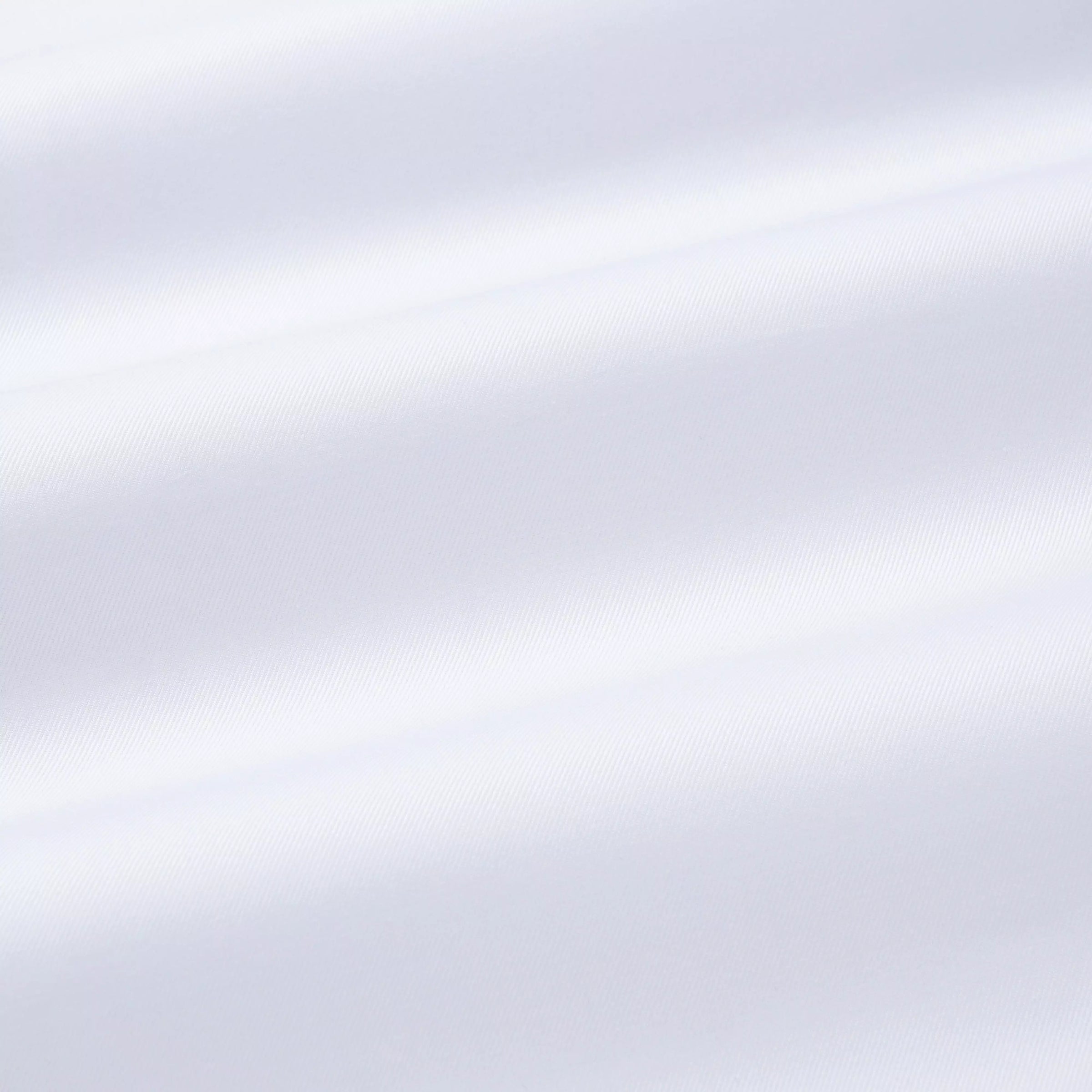 White Classic Fit Plain Formal Shirt with Stripe