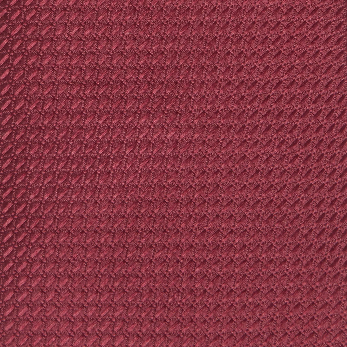 Burgundy Textured Plain Woven Silk Tie